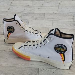 Converse Sneakers Mens 8 Womens 10 Chuck‎ Taylor 70 Hi Roswell Rayguns White
